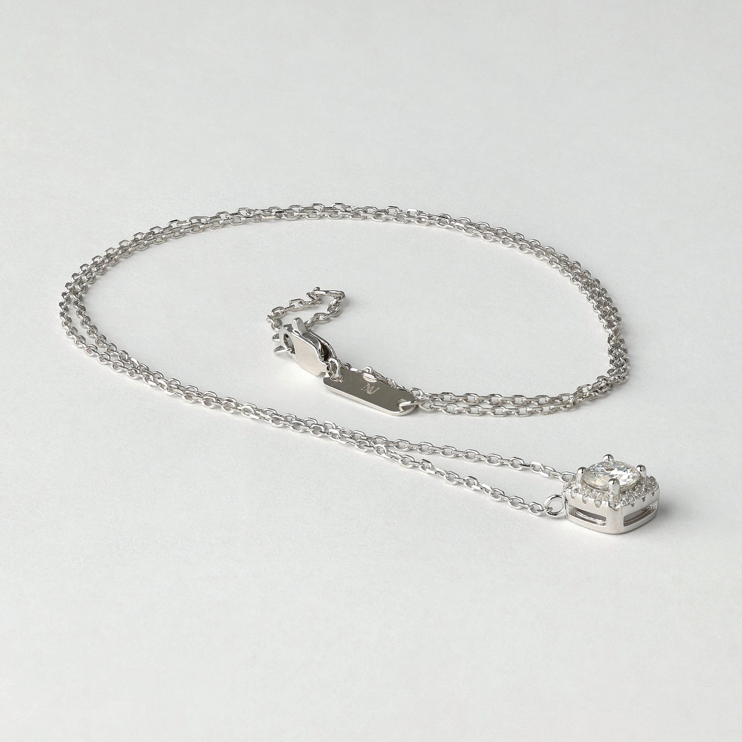 Inner Balance Moissanite Pendant