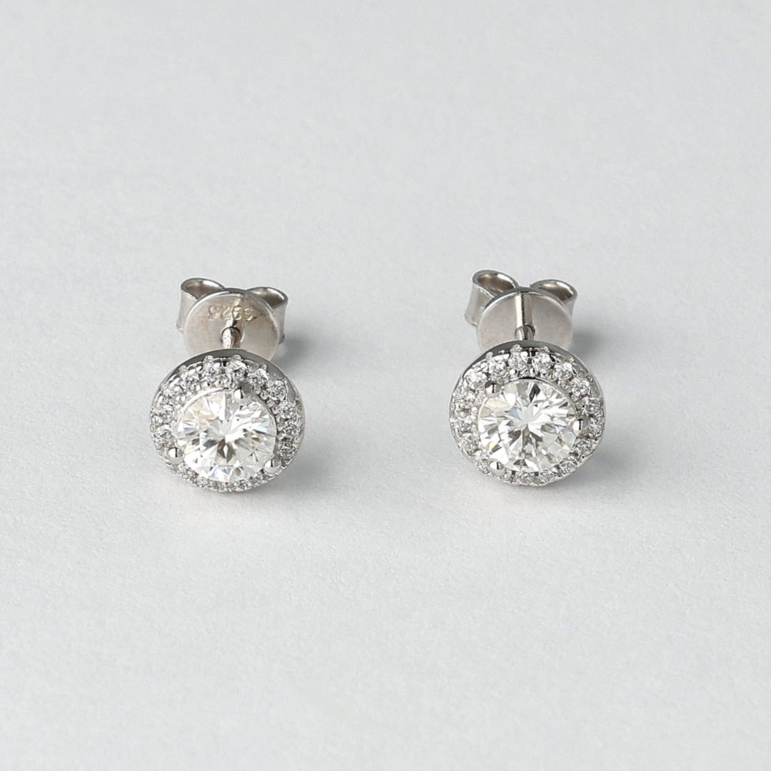 Aura Dream Moissanite Earrings