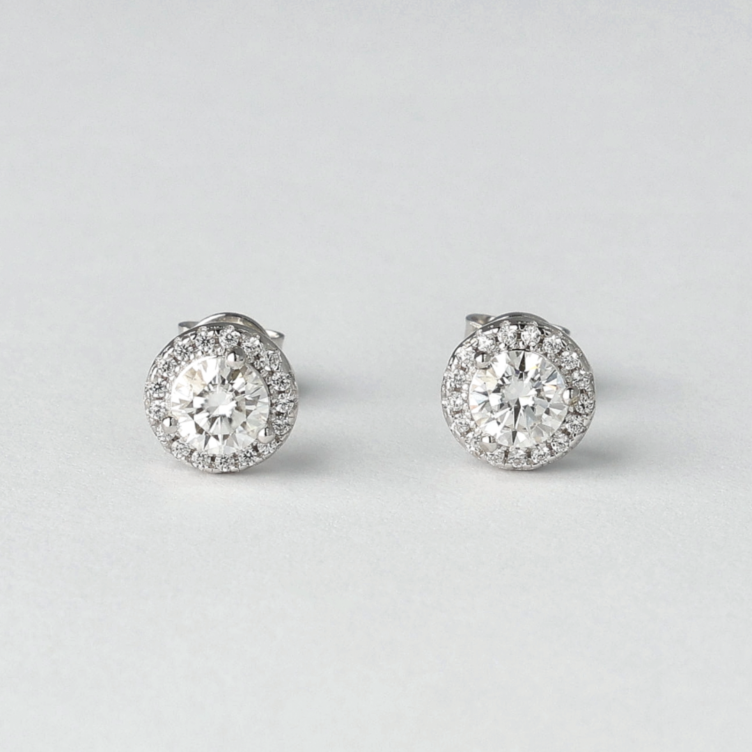 Aura Dream Moissanite Earrings