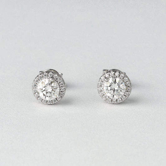 Aura Dream Moissanite Earrings