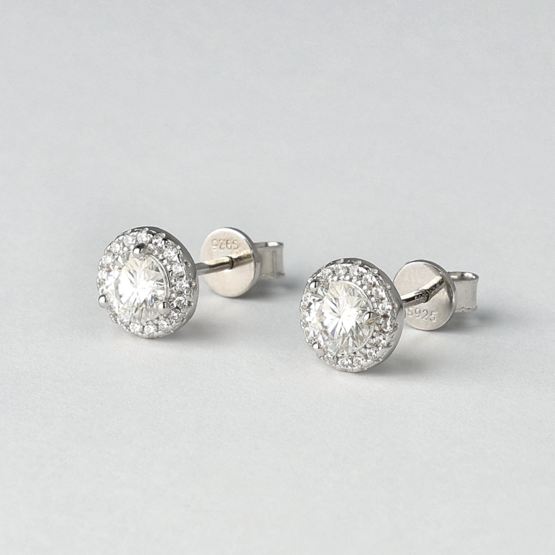 Aura Dream Moissanite Earrings