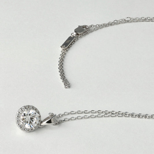 Aura Dream Moissanite Pendant