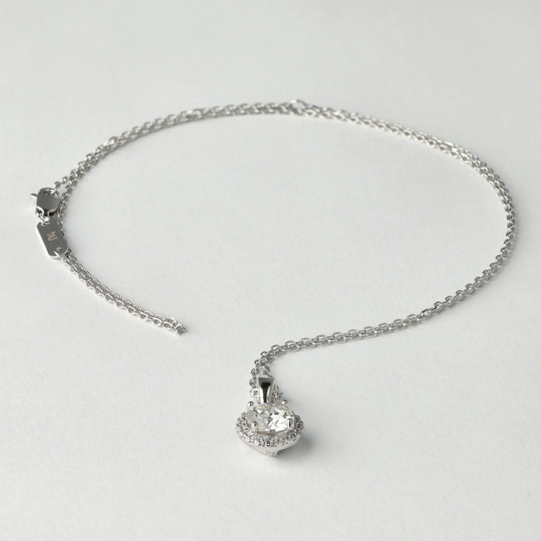 Aura Dream Moissanite Pendant
