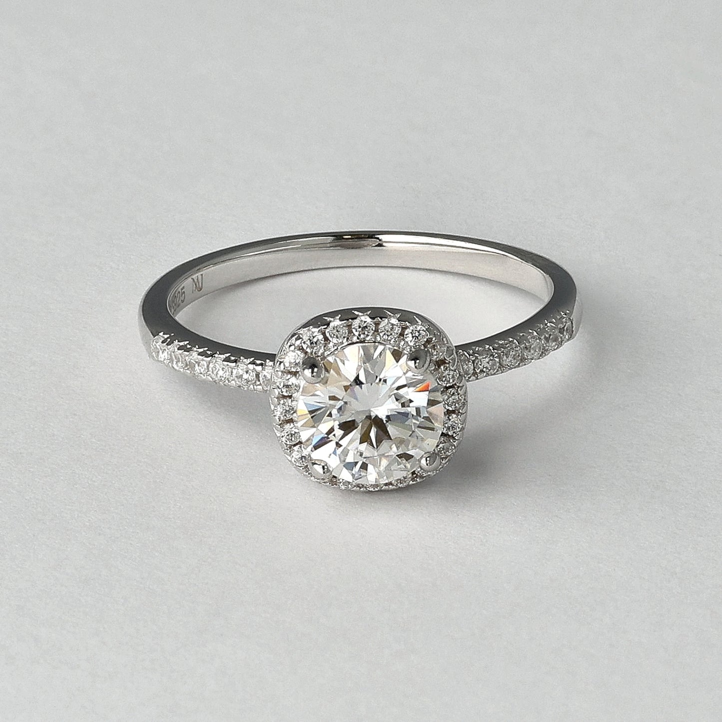 Inner Balance Moissanite Ring
