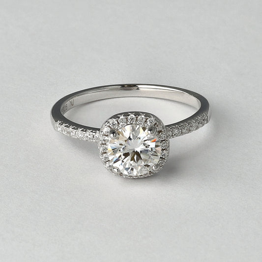Inner Balance Moissanite Ring