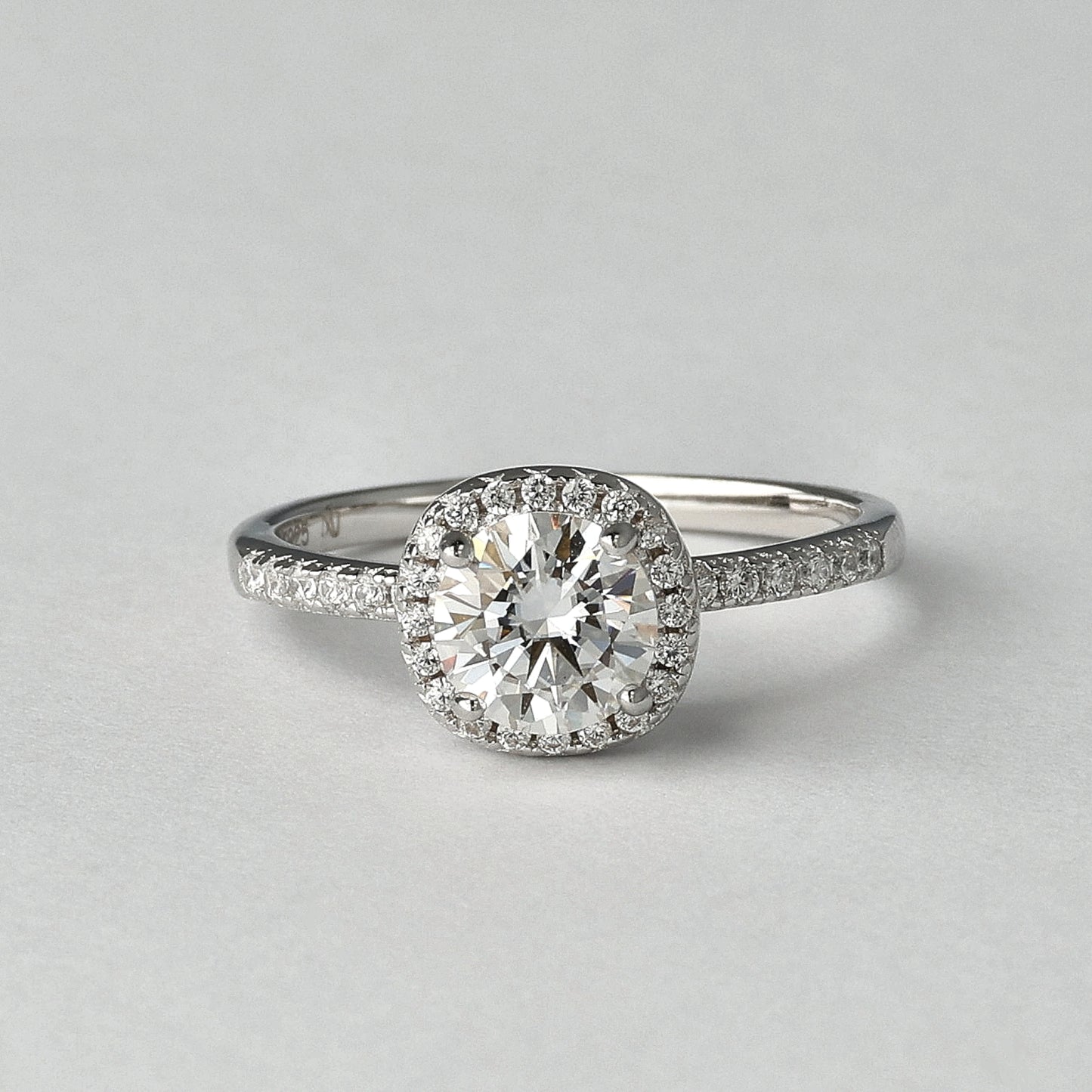 Inner Balance Moissanite Ring