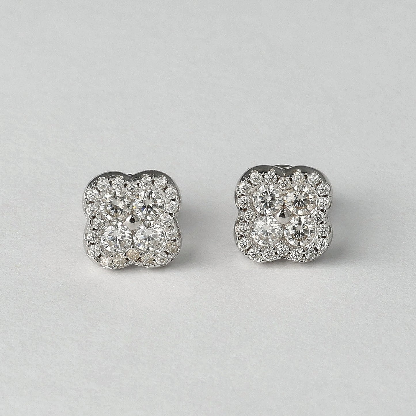 Lucky Charm Moissanite Earrings