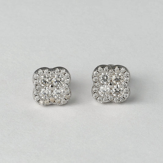 Lucky Charm Moissanite Earrings