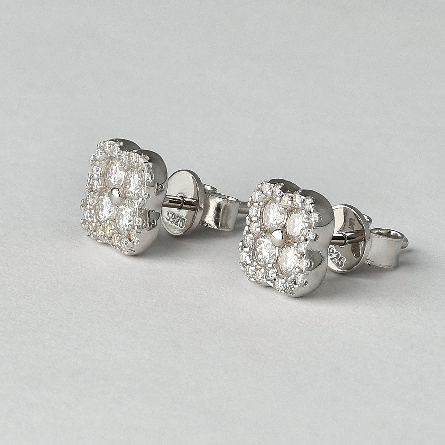 Lucky Charm Moissanite Earrings