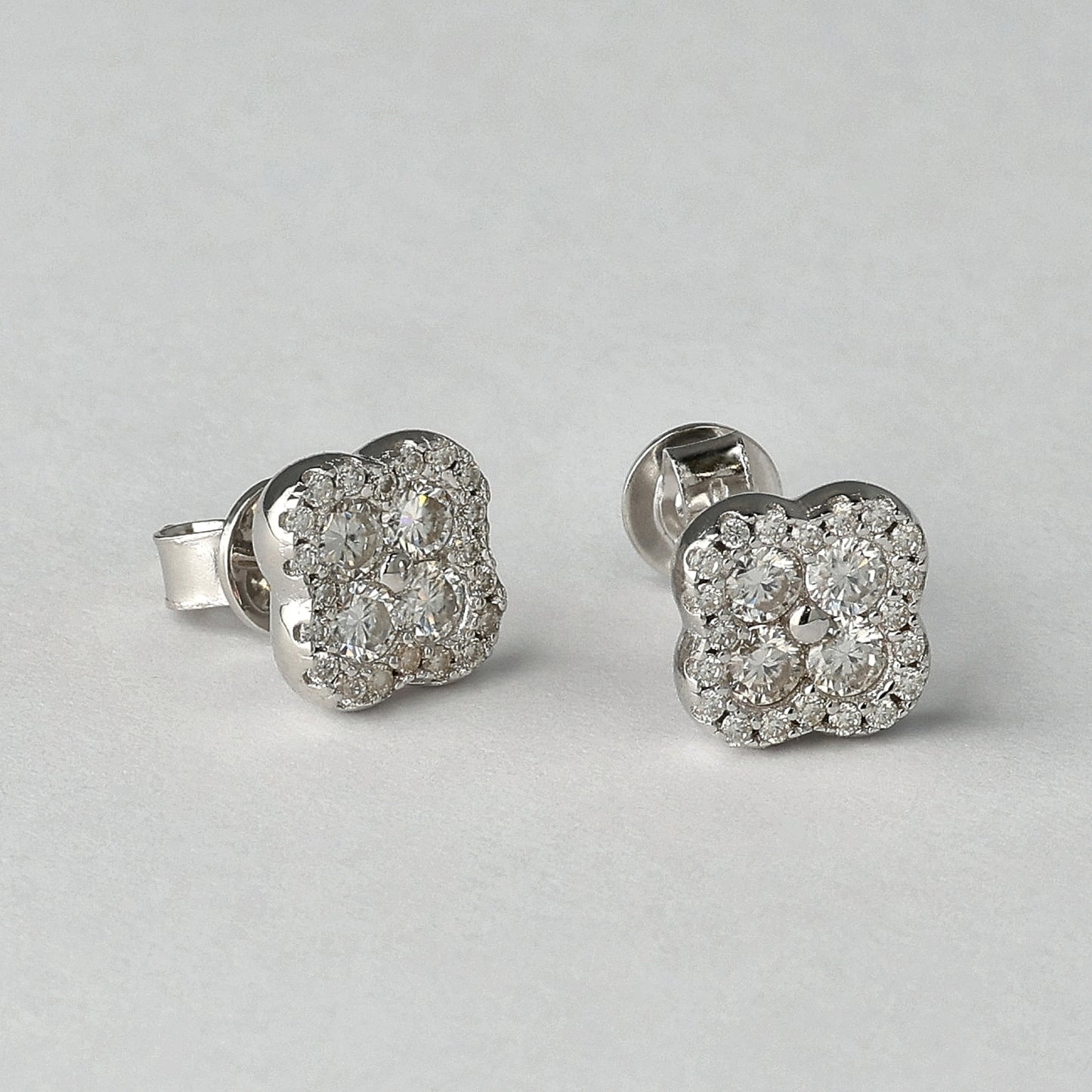 Lucky Charm Moissanite Earrings