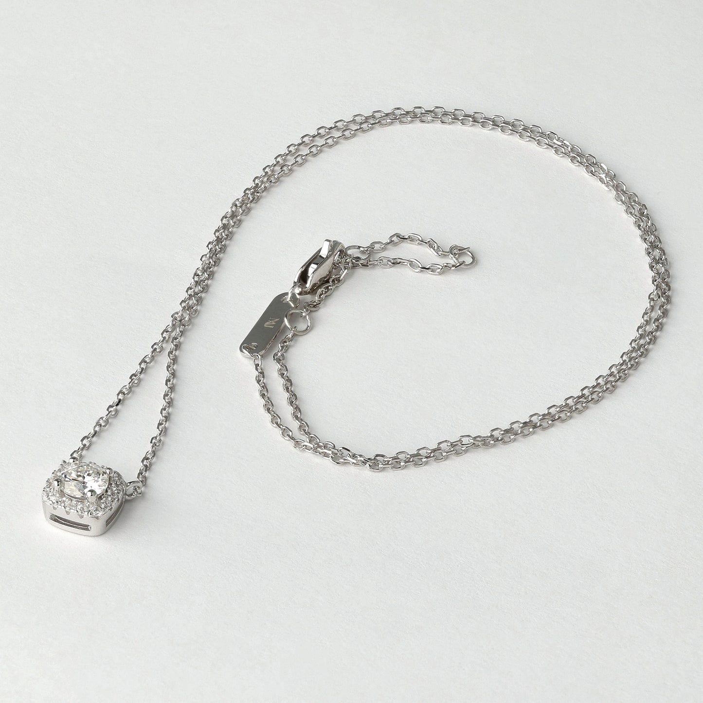 Inner Balance Moissanite Pendant