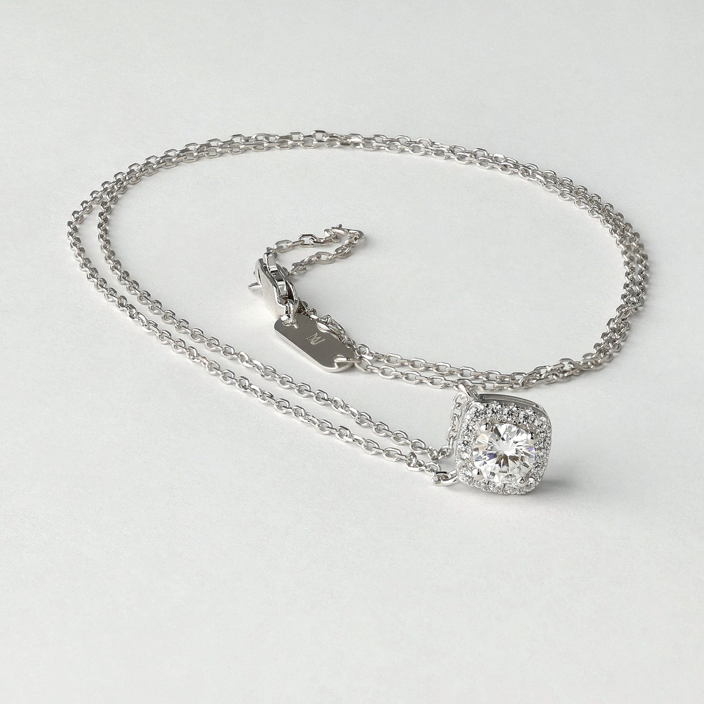 Inner Balance Moissanite Pendant