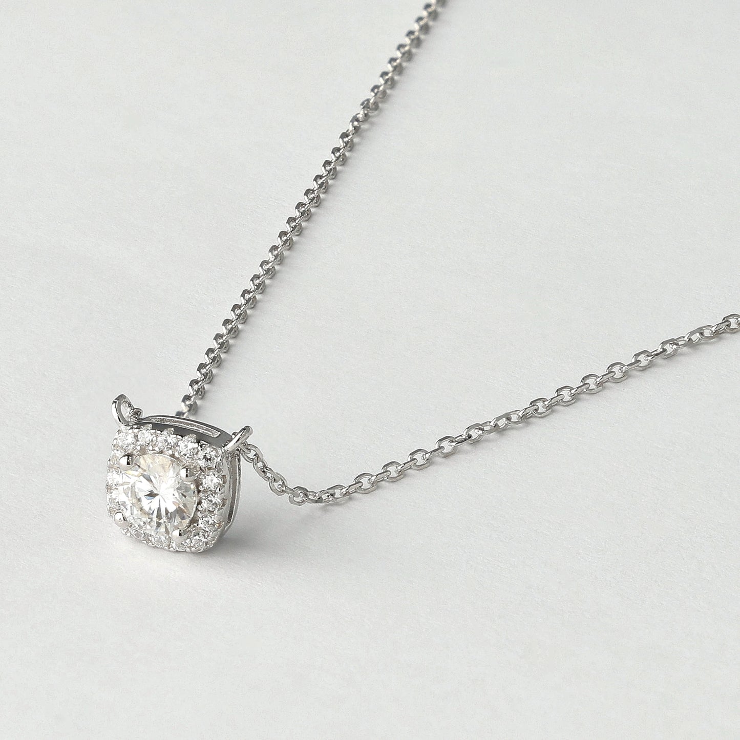 Inner Balance Moissanite Pendant
