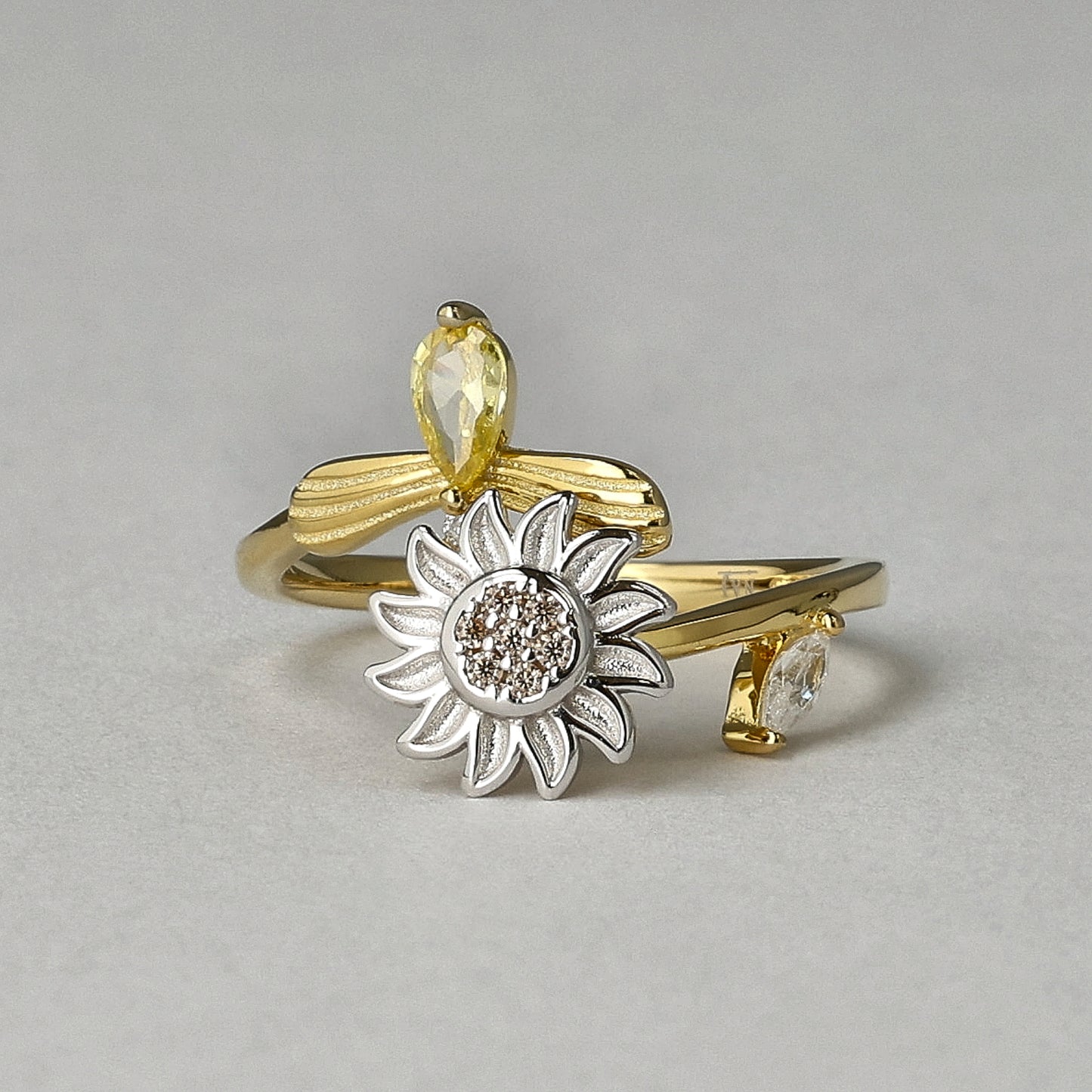 Bee Kind 18K Gold Plated Ring