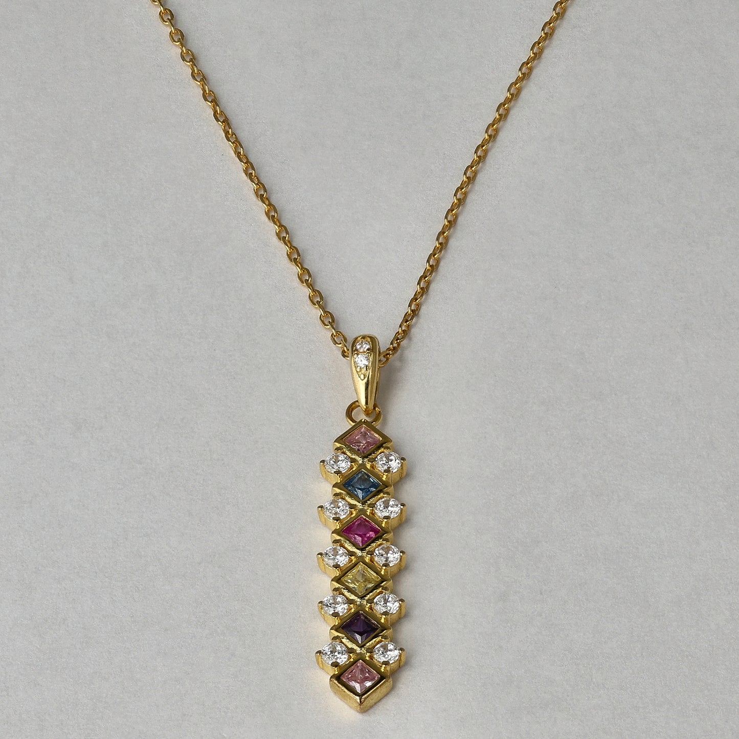 Celeste Path Pendant Necklace