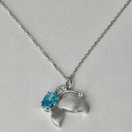 Ocean Whisper Butterfly Necklace